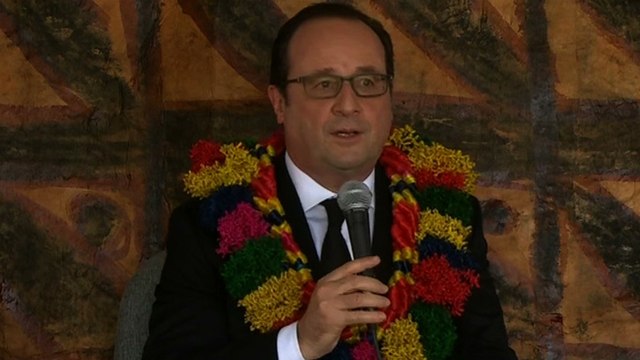 Discours lors de la cérémonie coutumière à Wallis