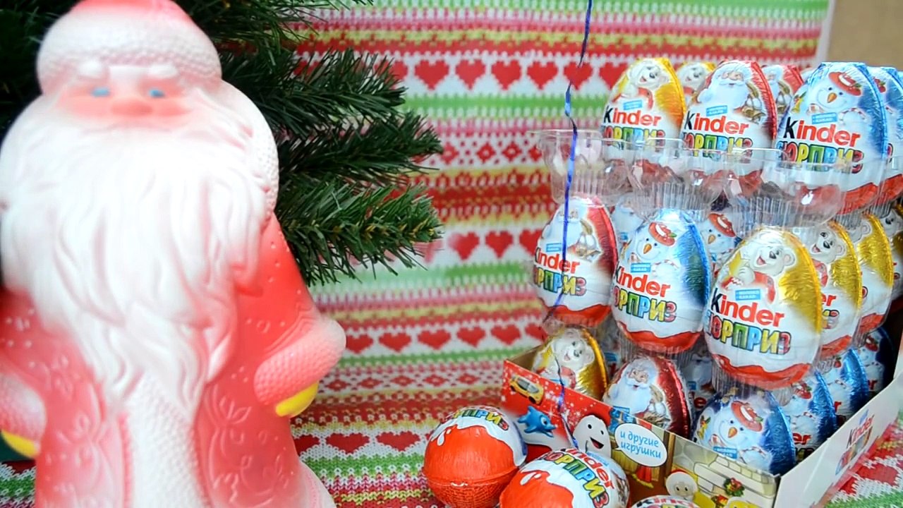 Новогодний Киндер Сюрприз 2014 - 2015 №1 Kinder Surprise Christmas 2014 - 2015 Рождественская серия