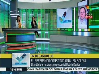 Miguel Jaimes señala que referendo define rumbo del milagro boliviano
