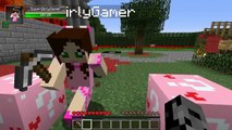 PAT And JEN PopularMMOs | Minecraft RED QUEENS CASTLE HUNGER GAMES - Lucky Block Mod - Modded Gam