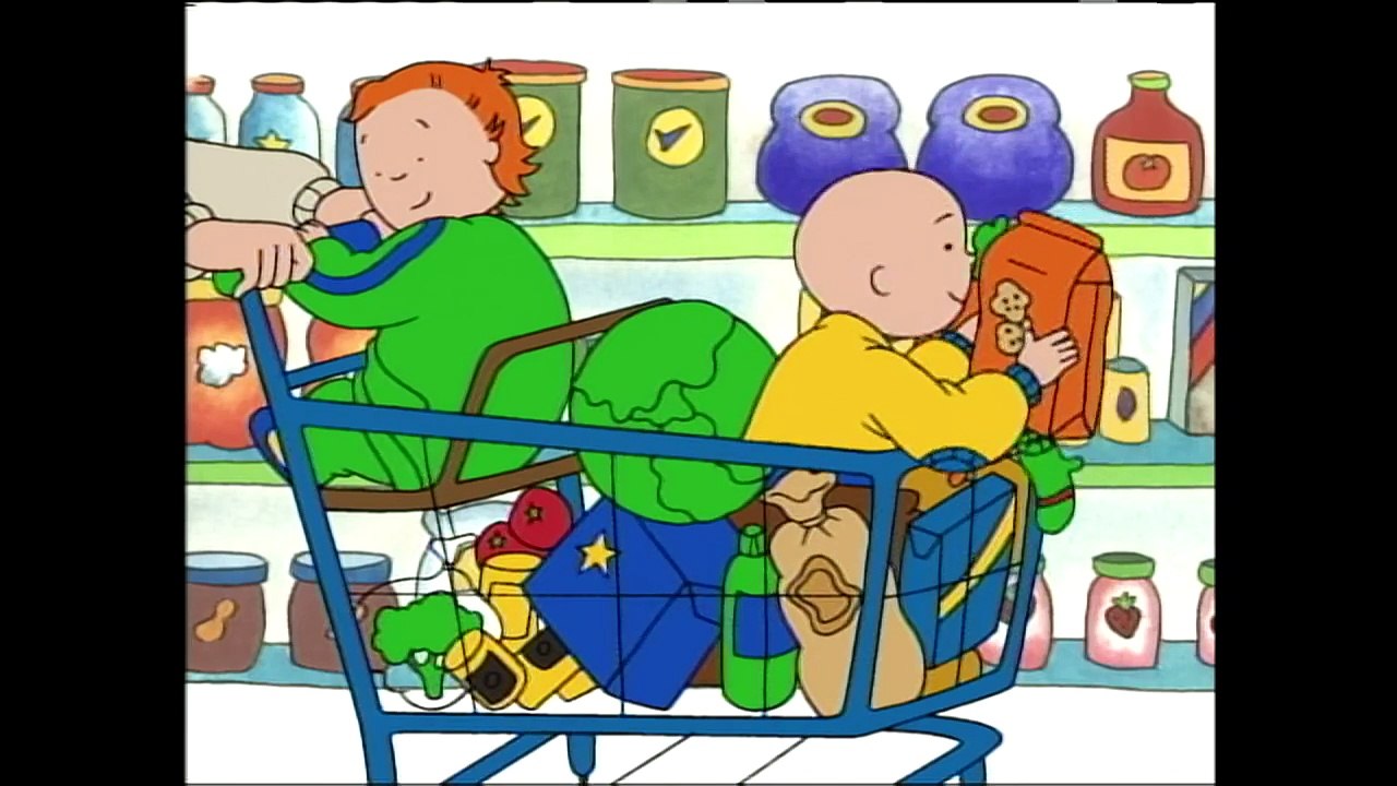 Caillou - Caillou fait des courses