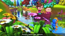 Row Row Row Your Boat | 3D Rhymes | Nursery Rhymes For Children