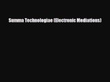 [PDF] Summa Technologiae (Electronic Mediations) Download Full Ebook