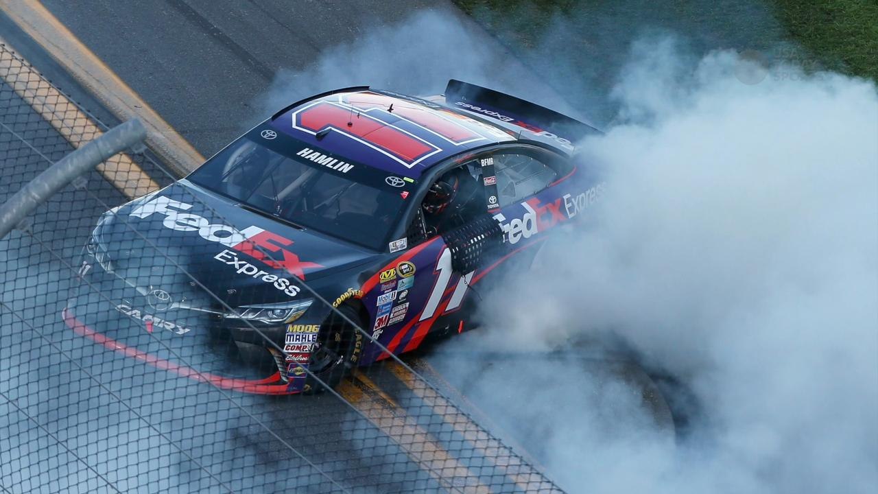 Denny Hamlin wins Daytona 500