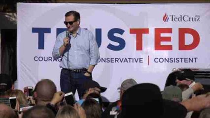 Ted Cruz ya está en Nevada para los caucus republicanos del martes