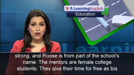 College Women Return to Guide High School Students