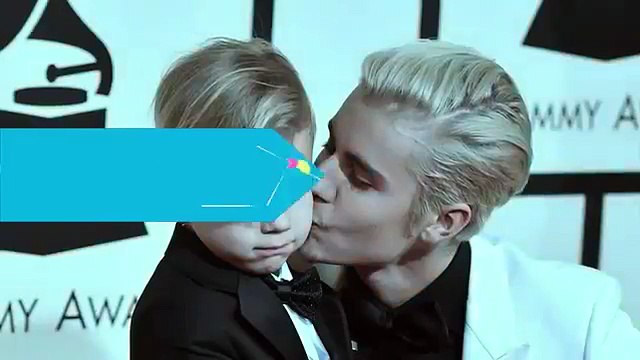 Bieber's Baby Brother Steals Show on Grammys Red Carpet (Comic FULL HD 720P)