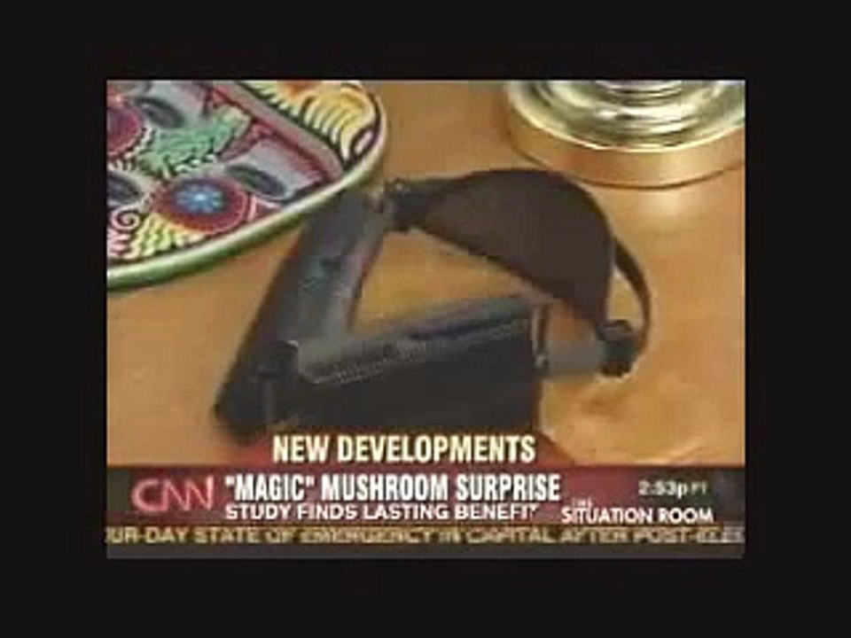 CNN Magic Mushrooms Help Cancer Patients!