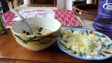 Full Day of Eating, Fitness Model Cutting Diet, 5 Weeks Out