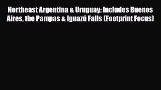 Download Northeast Argentina & Uruguay: Includes Buenos Aires the Pampas & Iguazú Falls (Footprint