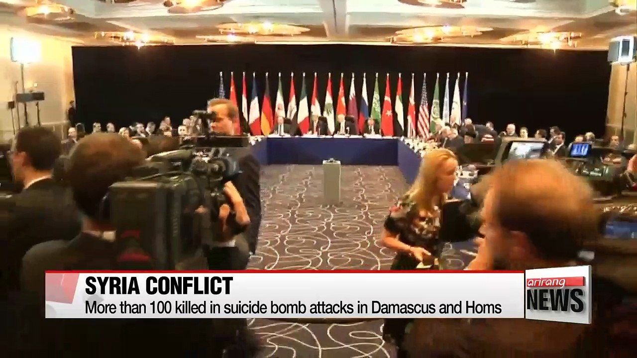 Bombings claimed by Islamic State kill scores in Damascus, Homs