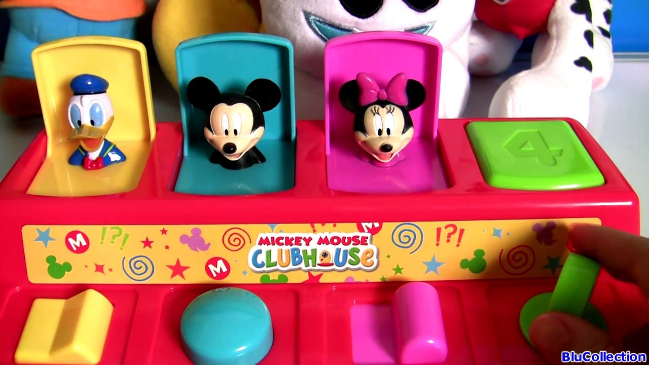 Learn Colors with Disney Baby Mickey Mouse Clubhouse Pop Up Pals Slime Baff Surprise Toys