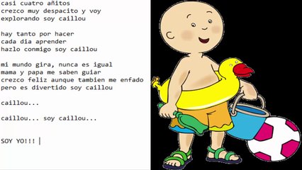 Canción Caillou Original // Original Caillou Music