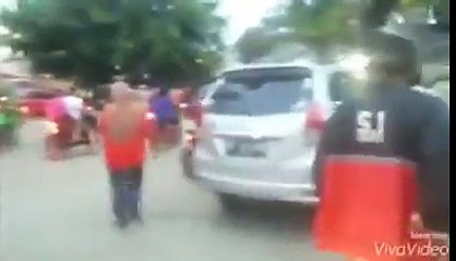 Maling Mobil Berhasil Dikejar Warga