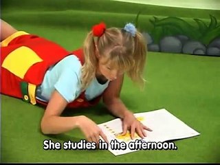 Lesson 10: 3rd Person Daily Actions & TIME OF DAY