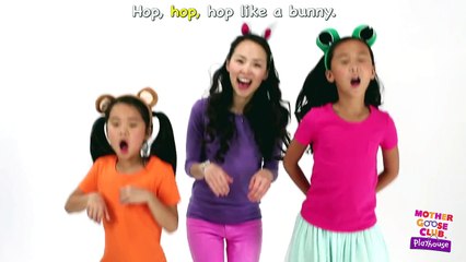 The Bunny Hop | Mother Goose Club Playhouse Kids Video