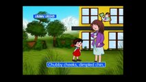 Chubby Cheeks Rhyme with Lyrics and Actions - English Nursery Rhymes Cartoon Animation Song Video