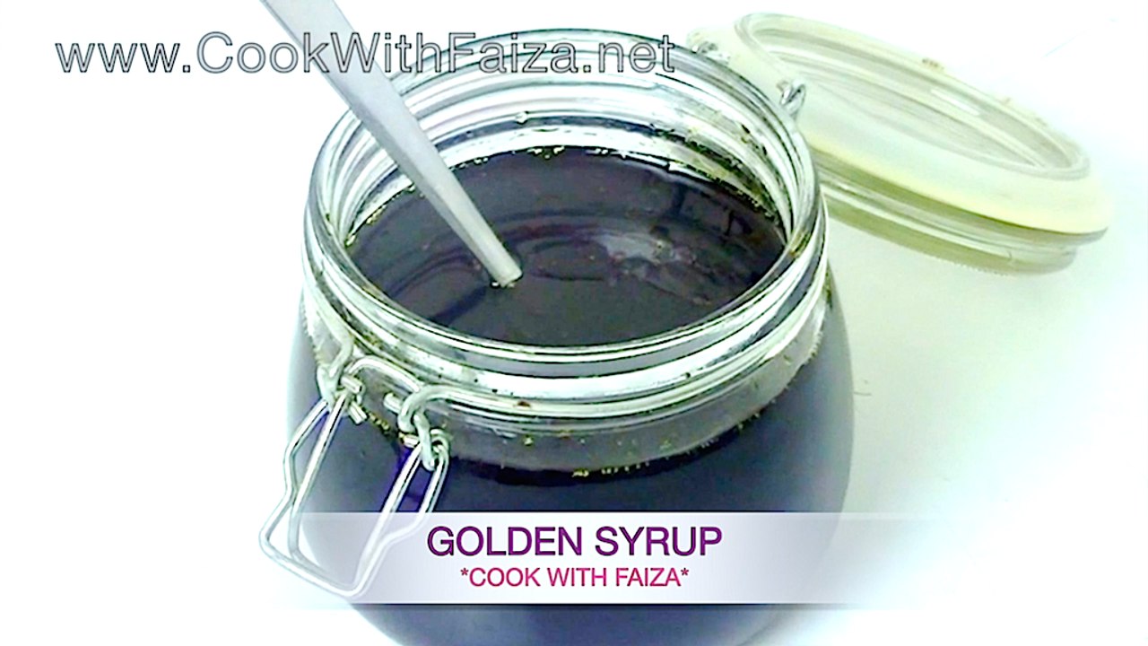 GOLDEN SYRUP *COOK WITH FAIZA*