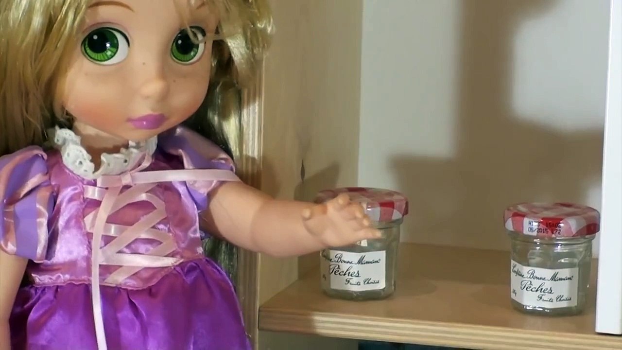 Kitchen vocabulary , learn English with Frozen Elsa and Anna, toys and fun for kids.