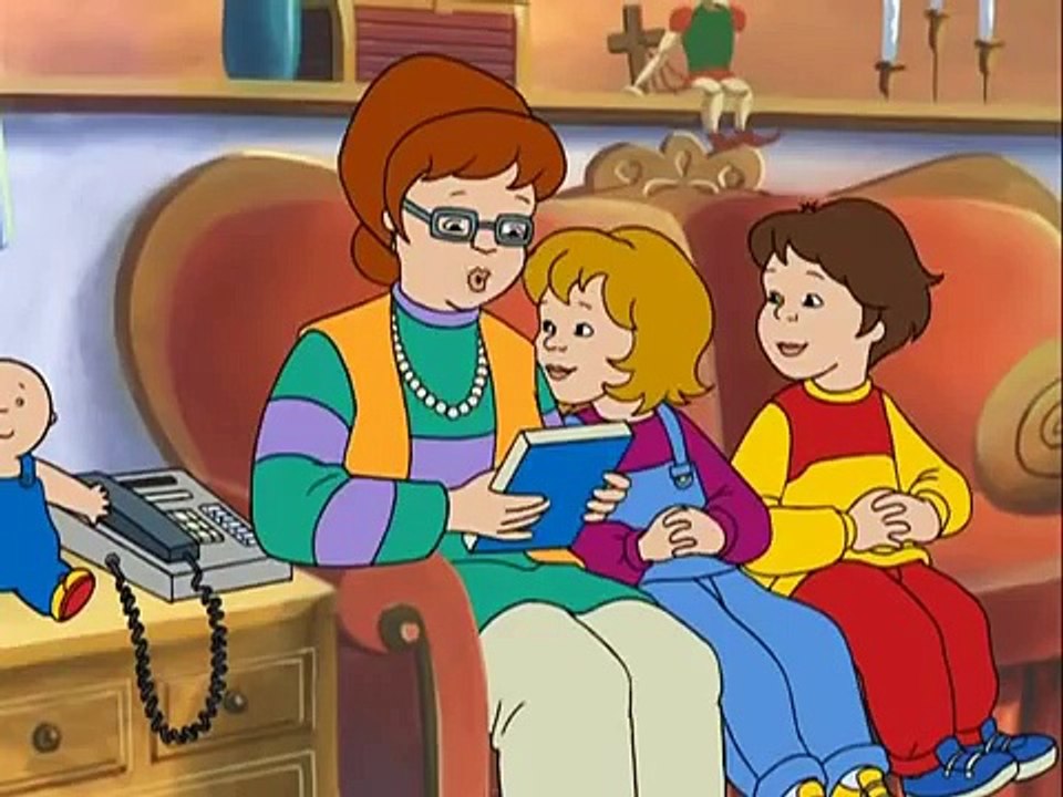 Caillou 1x53 A Caillou Lo Llaman Por Teléfono - Caillou capitulos en español
