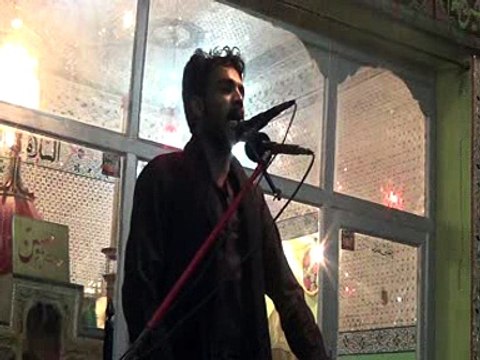 Zakir Ali Raza Fort Abbass imam bargha hassan mujtaba a.s