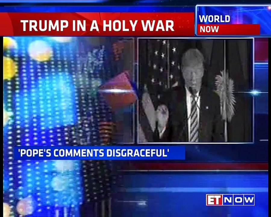 Pope Vs Trump Faceoff