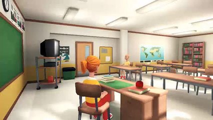 Caillou Bites Ms Martin And Gets Grounded