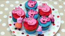 Peppa Pig Cupcakes | Birthday Cake | Quick and Easy Recipe by HooplaKidz Recipes