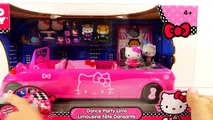 Hello Kitty Dance Party Limo Elsa Anna Olaf Frozen Toys Doll Review by Disney Cars Toy Club