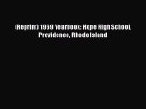 Download (Reprint) 1969 Yearbook: Hope High School Providence Rhode Island Free Full Ebook
