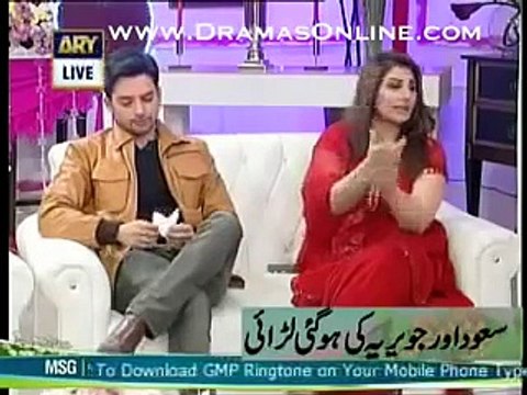 Saud & Javeria Fight In Nida Yasir Live Morning Show