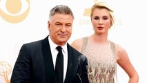 Kim Basinger and ex-husband Alec Baldwin and and Their daughter