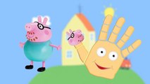 Peppa Pig Finger Family Song ~ Daddy Finger Peppa Pig Toys Nursery Rhyme