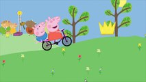 #Свинка Пеппа# и Джордж Прогулка на Велосипедах. Мультик для детей. Новые серии