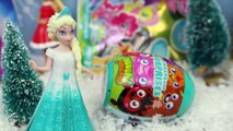 FROZEN SURPRISE TOYS Elsa Anna Magic Clip Dolls Shopkins Kinder Surprise Eggs Minecraft Blind Bags