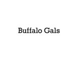 Buffalo Gals Animated Logo