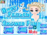Baby Frozen Games-Baby Frozen Shower Fun Video Play-Baby Games Online-Disney Frozen Games