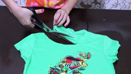 Переделка футболки