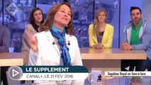 Agacée, Ségolène Royal quitte le plateau de Canal+