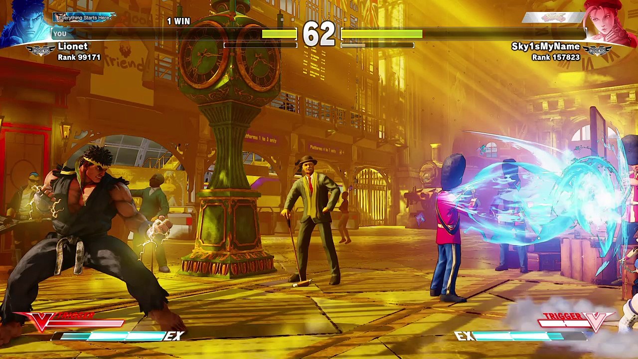 STREET FIGHTER V - Ryu vs Cammy