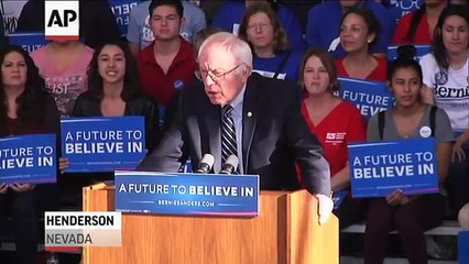 Sanders: We Have Momentum Despite Nevada Loss