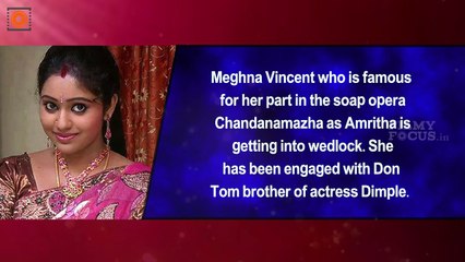 Meghna Vincent Getting Married Next Year || Malayalam Focus