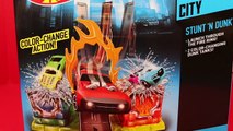 Disney CARS Lightning McQueen & MATER Color Changers Car Toys Hot Wheels Stunt N Dunk Track