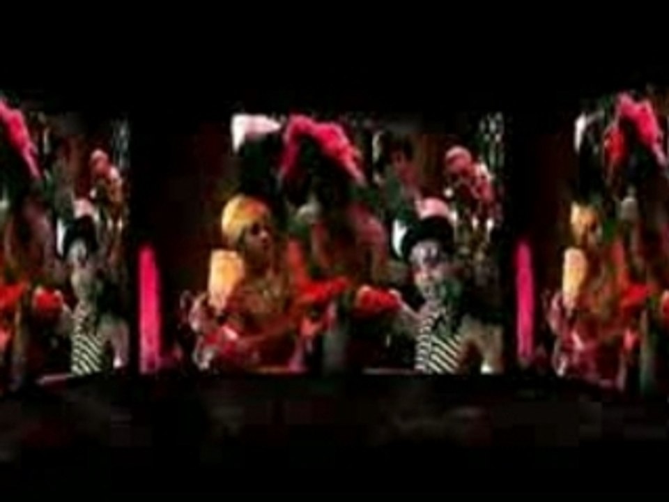 Back to basics tour - lady marmalade background video