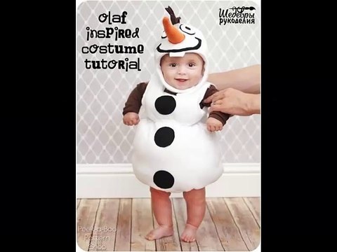 How to Make a Snowman Costume. Мастер класс! Костюм снеговика для мальчика