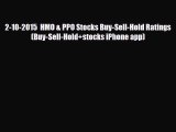 [PDF] 2-10-2015  HMO & PPO Stocks Buy-Sell-Hold Ratings (Buy-Sell-Hold stocks iPhone app) Read