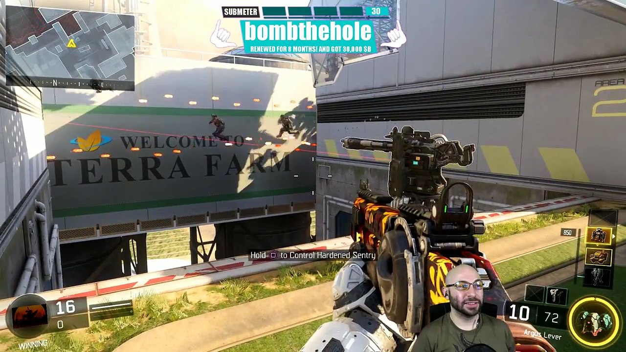 New Game Type- Turret Vs Wall Runners (Black Ops 3)