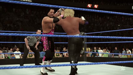 WWE 2K16 DDP v bret hart