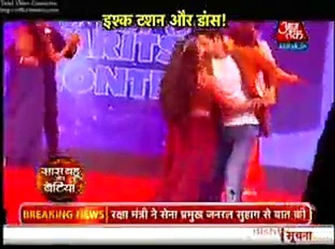 Dance karte Waqt Twikal se Badla lene ke liye Kunj ne Giraya Twinkal ko 21st February 2016 Tashan E Ishq