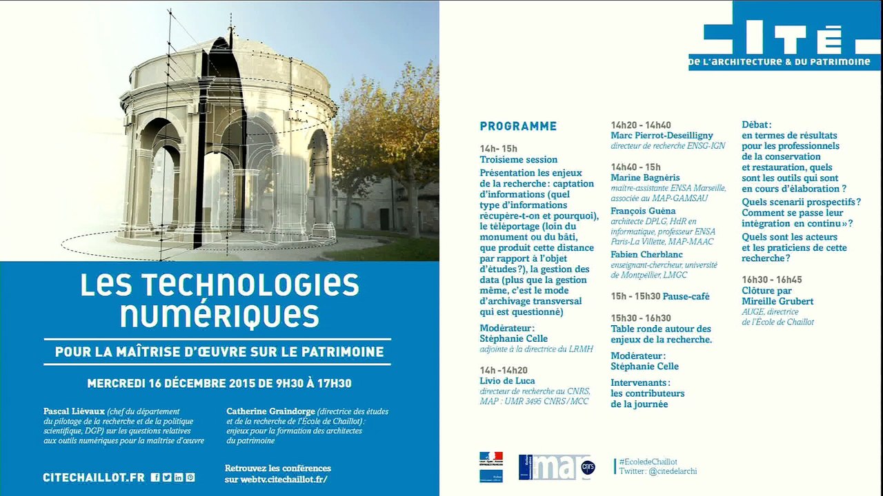 Les technologies numériques - APRES MIDI 1/2